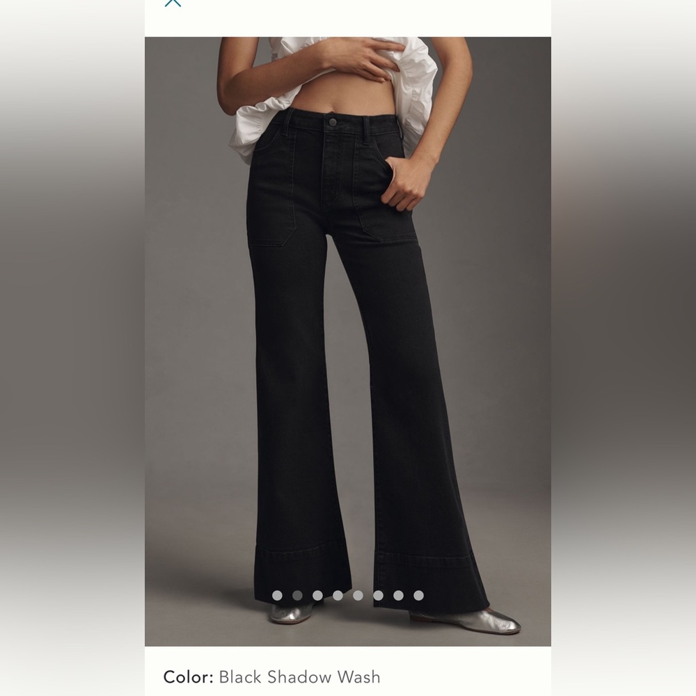 Pilcro The Rylan Relaxed High-Rise Flare Jeans